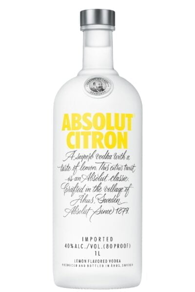 Absolut Vodka Citron 1Lt