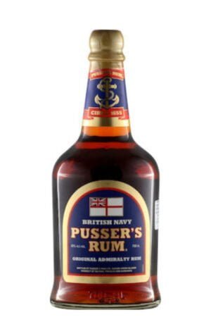 Pusser’s Blue Label British Navy Rum 700ml
